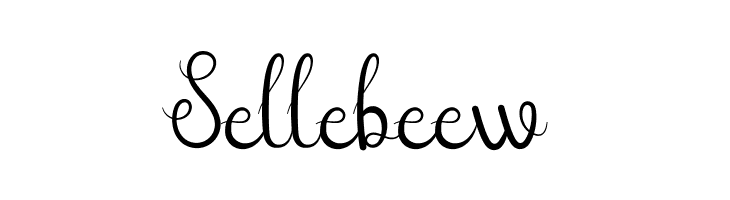 Sellebeew  font caratteri gratis