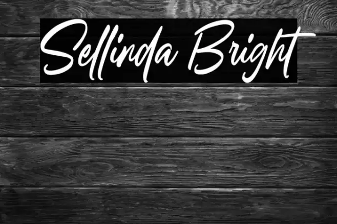 Sellinda Bright 字体 examples