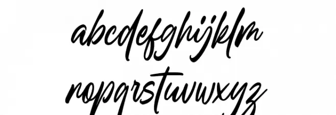 Sellinda Bright 字体 小写