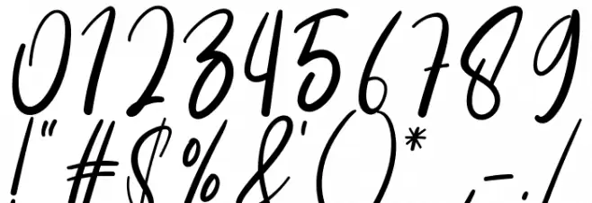 Sellinda フォント その他の文字