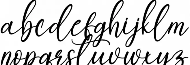 Sellinda フォント 小文字