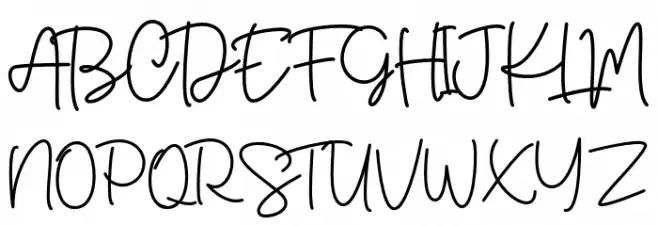 Sellomita 字体 大写
