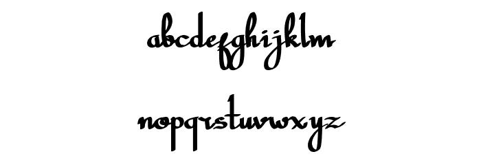 SellomithaDemo-SemiBold Font LOWERCASE
