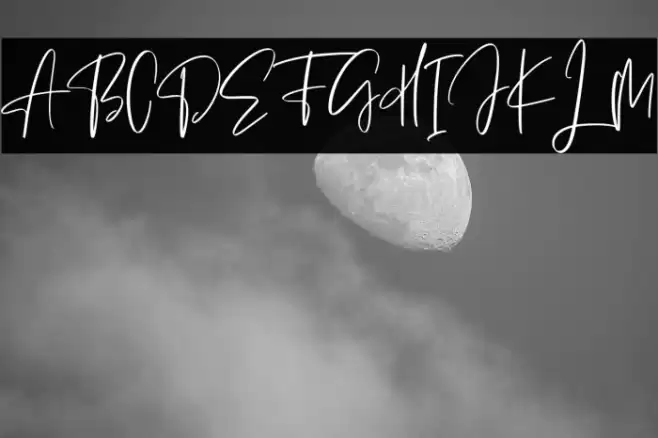 Sellviny Queen Font examples