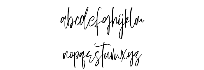 Sellviny Queen Font LOWERCASE