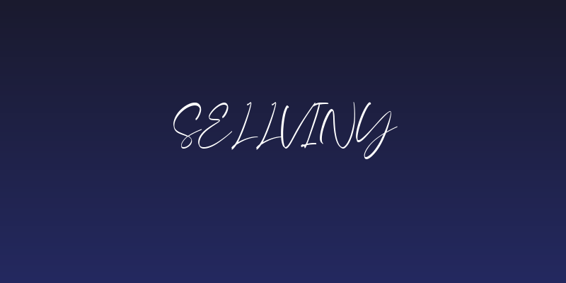 Sellviny Social Header