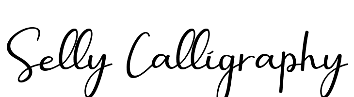 Selly Calligraphy  Frei Schriftart Herunterladen