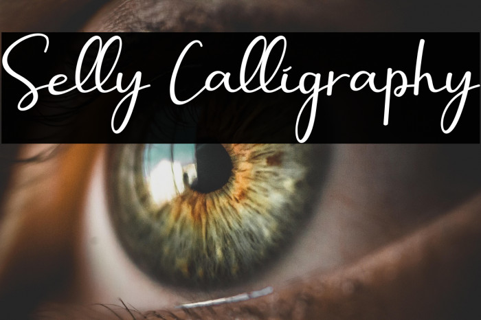 Selly Calligraphy Example 1