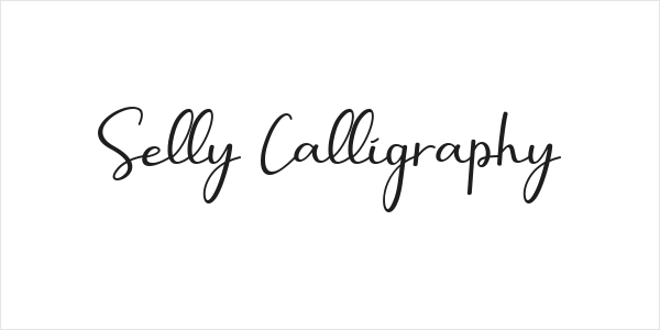 Selly Calligraphy Logo