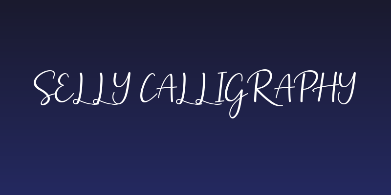 Selly Calligraphy Social Header