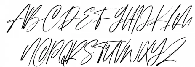 Sellyamor Free Regular フォント その他の文字