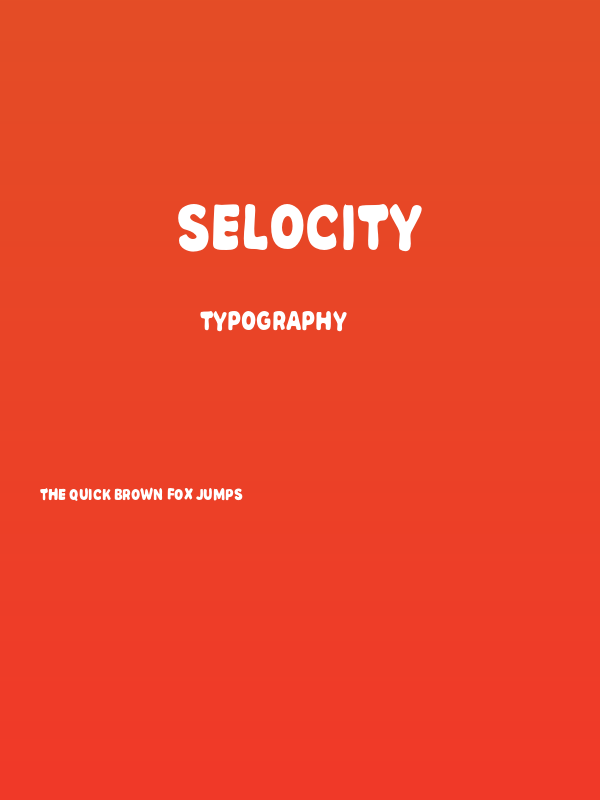 Selocity Poster