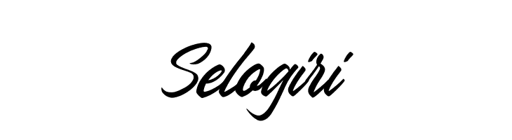 Selogiri  Descarca Fonturi Gratis