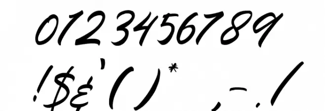 Selogiri Font OTHER CHARS