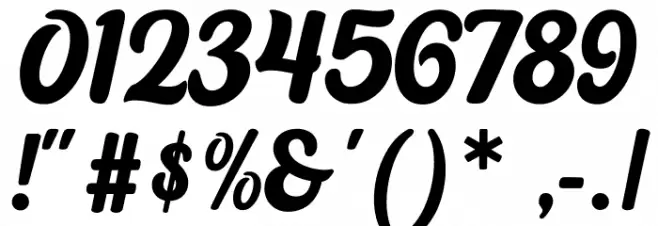 Selphia Font OTHER CHARS