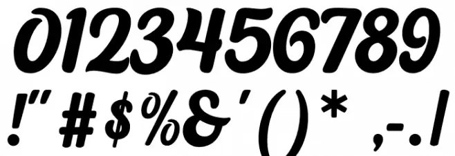 Selphia Font OTHER CHARS