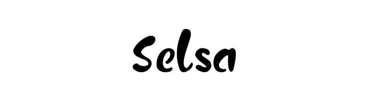 Selsa  baixar fontes gratis