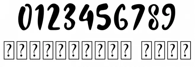 Selsa Font OTHER CHARS