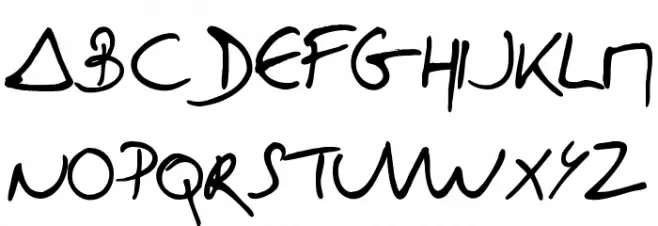Selus Schriftart Groß