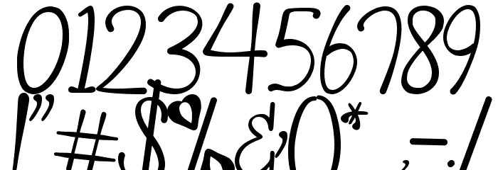 Selvia Cahya Font OTHER CHARS