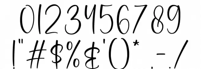 Selvia Schriftart Anderer Schreiben