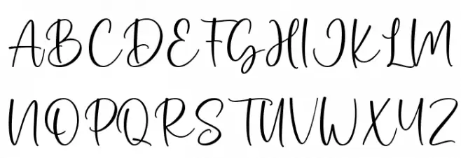 Selvia Schriftart Groß