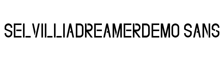 SelvilliaDreamerDEMO Sans  Frei Schriftart Herunterladen
