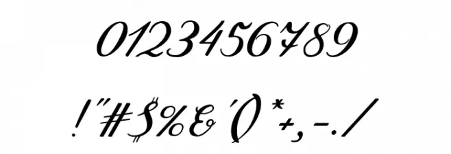 Selya Font OTHER CHARS