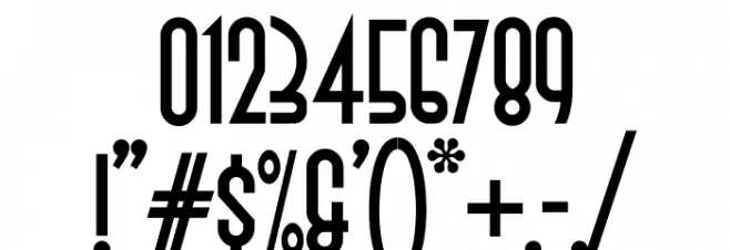 Selznick Normal NF Font OTHER CHARS