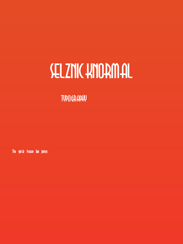 SelznickNormal Poster