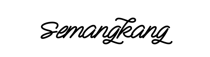 Semangkang  Descarca Fonturi Gratis