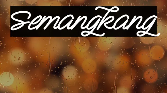 Semangkang Example 1