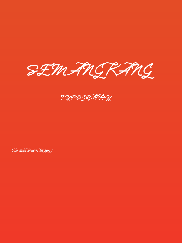 Semangkang Poster