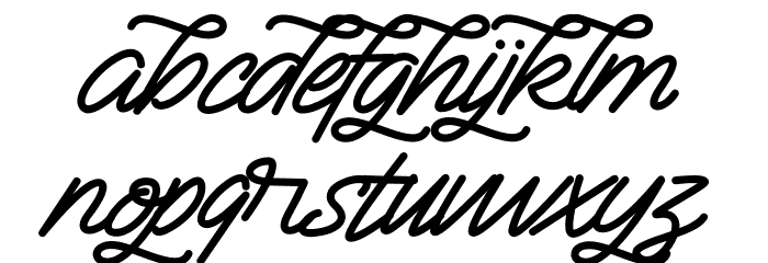 Semangkang Font LOWERCASE