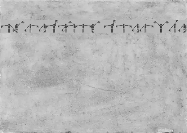 Semaphore Pramuka Font examples