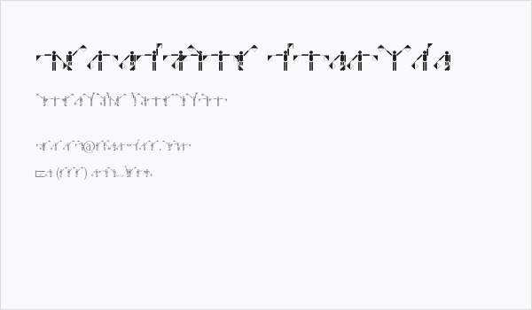 Semaphore Pramuka Business Card