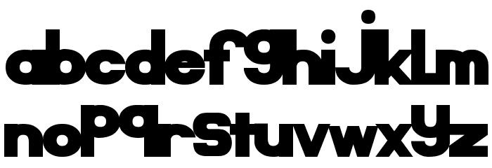 Sematary Font LOWERCASE