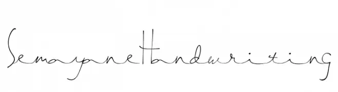 SemayaneHandwriting  baixar fontes gratis