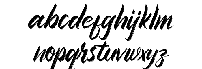 Sembilu Regular Font Litere mici