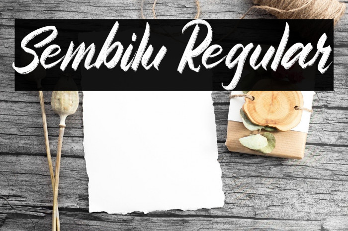 Sembilu Regular Example 1