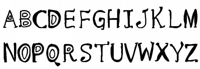 Semedi Group Regular Font Litere mari
