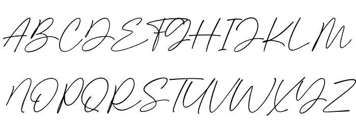 Semethone Schriftart Groß