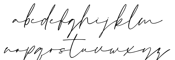 Semethone Font LOWERCASE