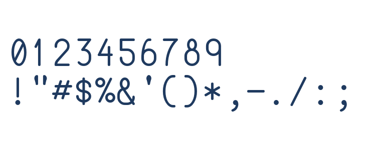 Semi-Coder Other Characters