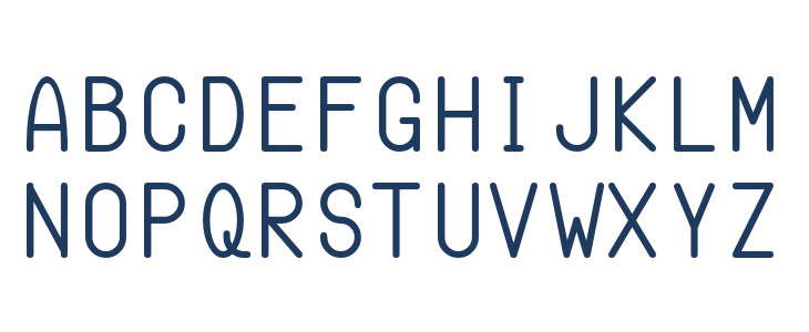 Semi-Coder Uppercase