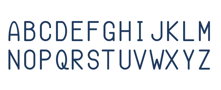 Semi-CoderT Uppercase