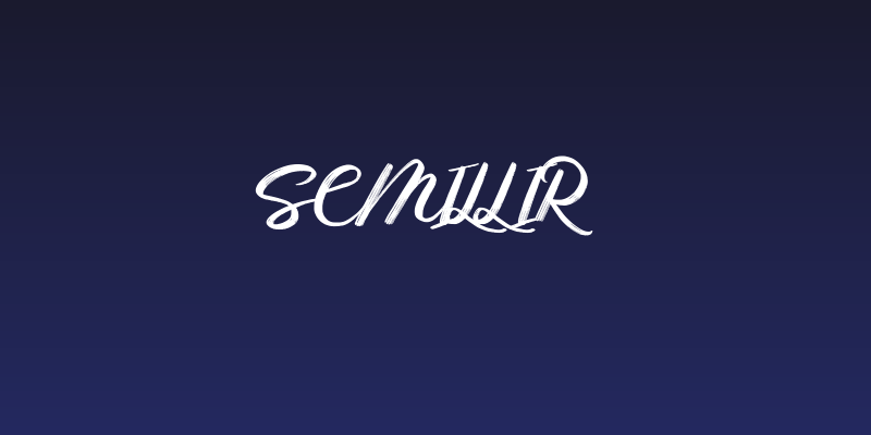 Semillir Social Header