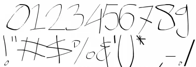 Seminggu di kota Cianjur Font OTHER CHARS