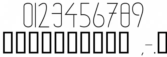 Seminole Regular Font OTHER CHARS