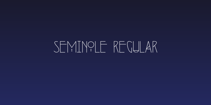 Seminole Regular Social Header
